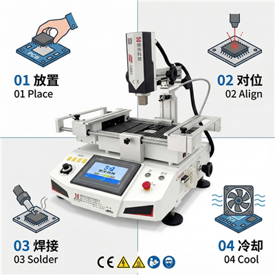 Station de soudage à air chaud
